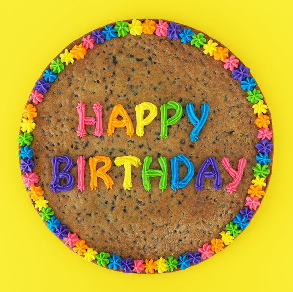 Birthday Lifestyle Cookie Cake