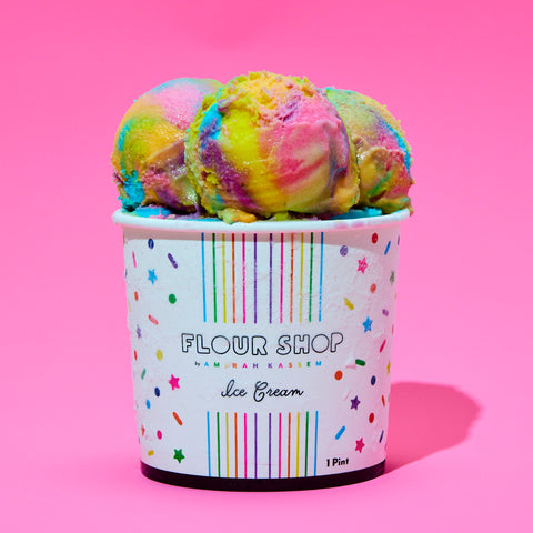 Rainbow Cheer-bert Ice Cream Pint