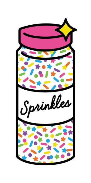 Outside Nonpareil Sprinkles